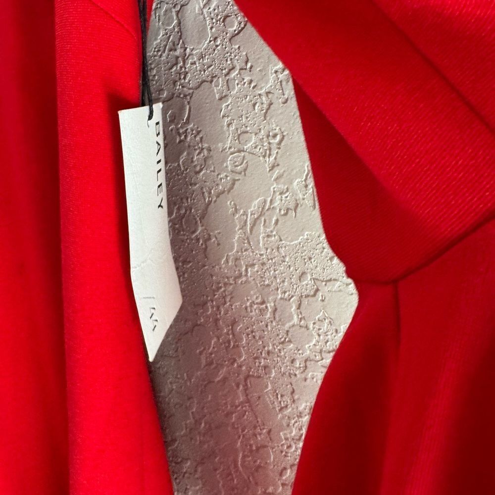 Bailey 44 Elegant Red Bell Sleeve Dress NWT - Picture 9 of 14